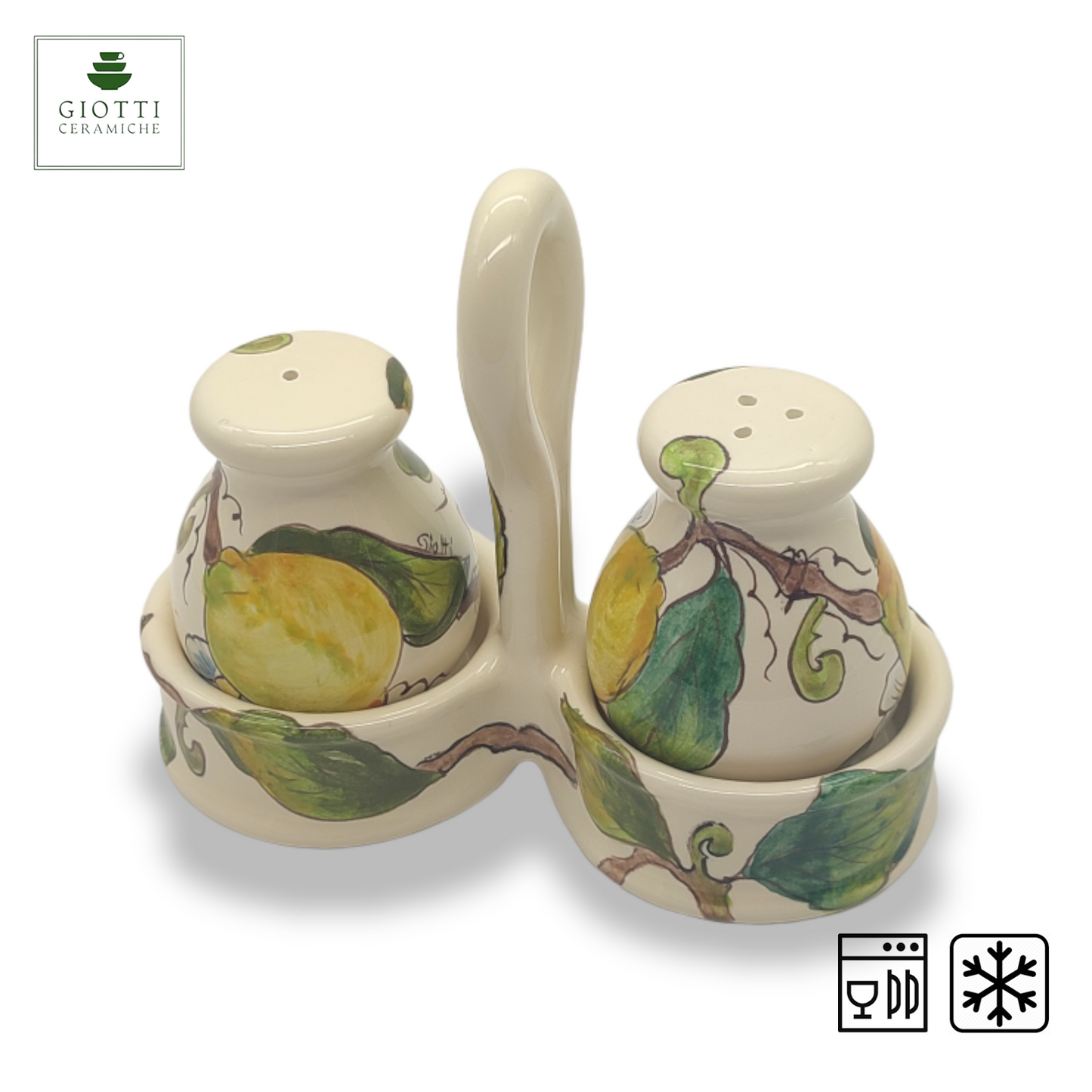 Lemon and Lemon Salt and Pepper shakers