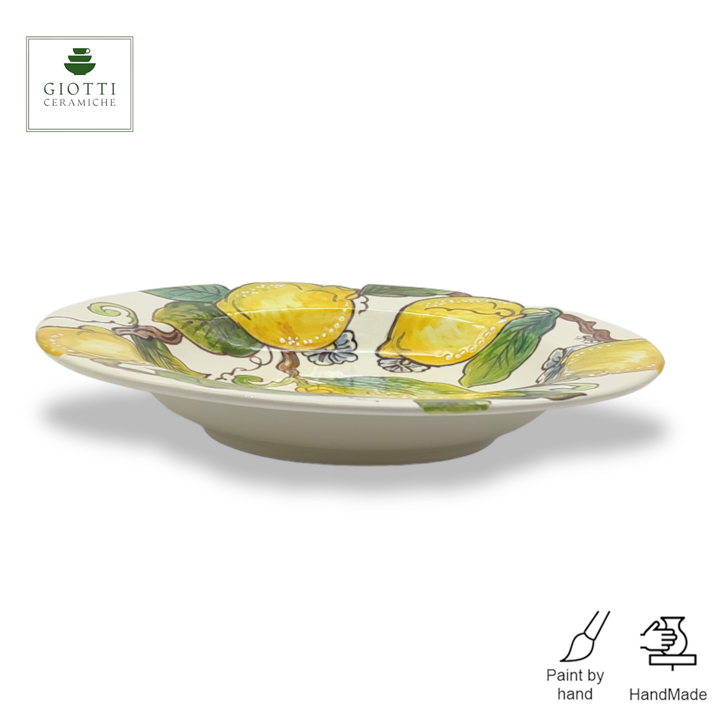 Lemon and Lemon Spaghetti Bowl 25cm