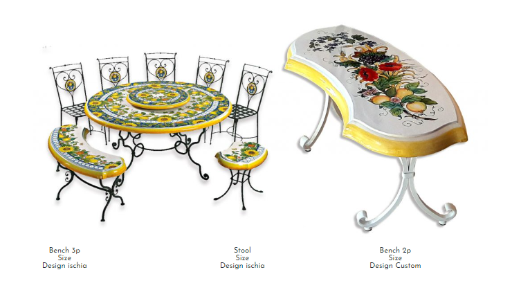 Custom Chairs and Benches