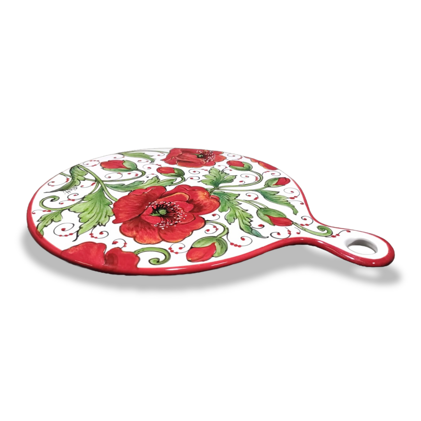Val d'orcia Poppies Cheese Board 26cm