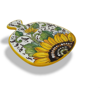 Bargino SunFlowers and Sparkle Cheese Board 16cm