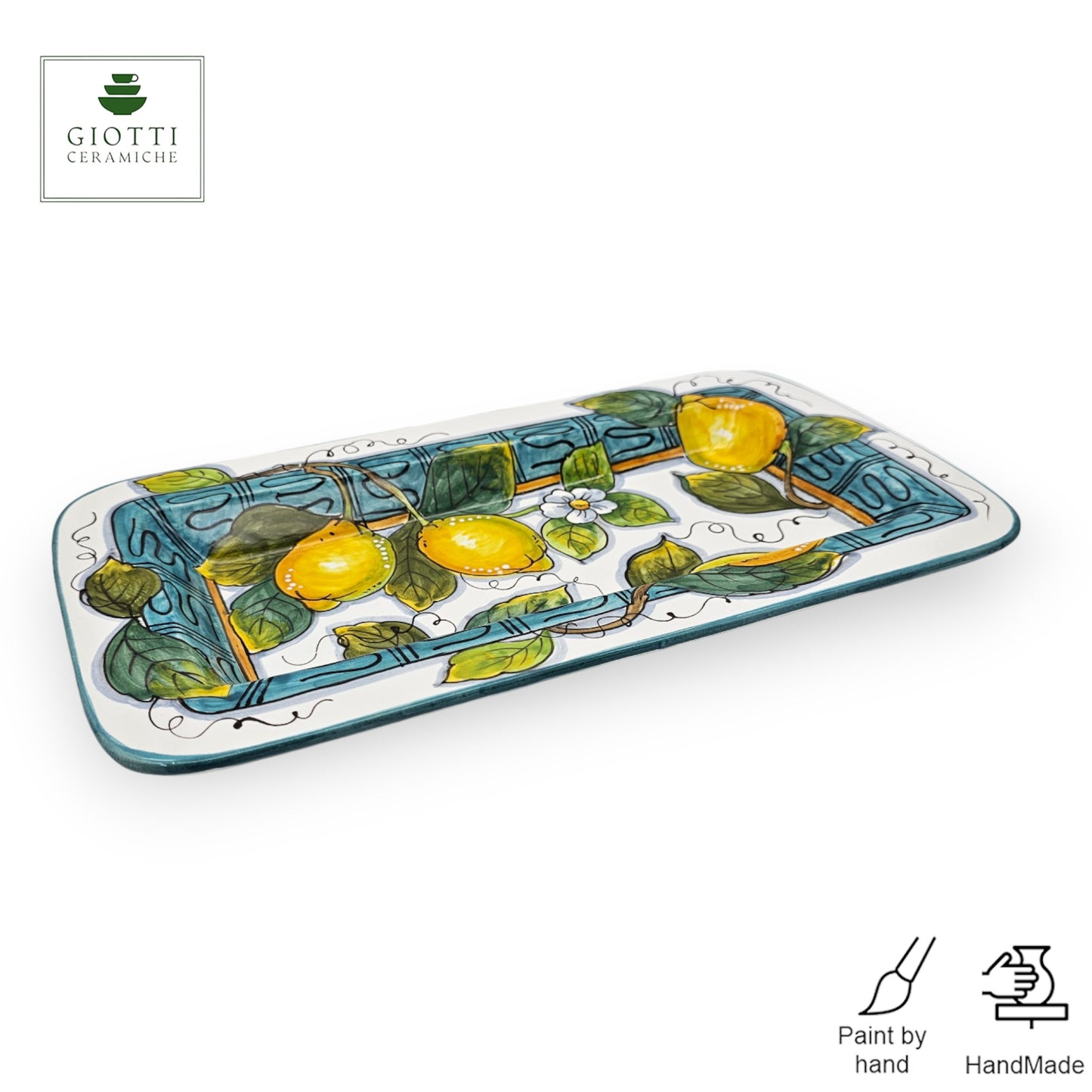 Fiesole Serving Rectangular platter Tray