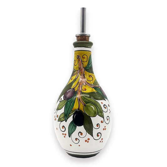 Olive Green Layer drop Oil Bottle