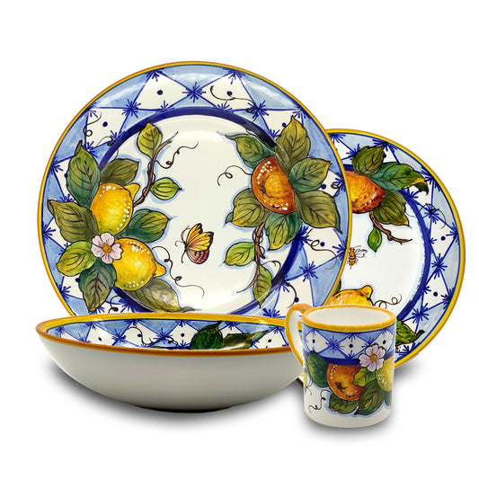 Orange Lemon Ischia 4 Pieces Set
